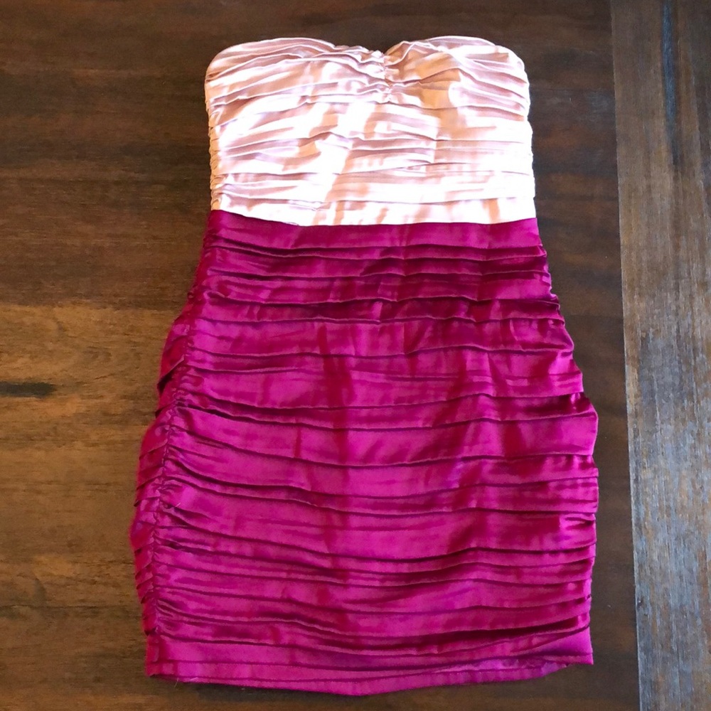Strapless Express dress